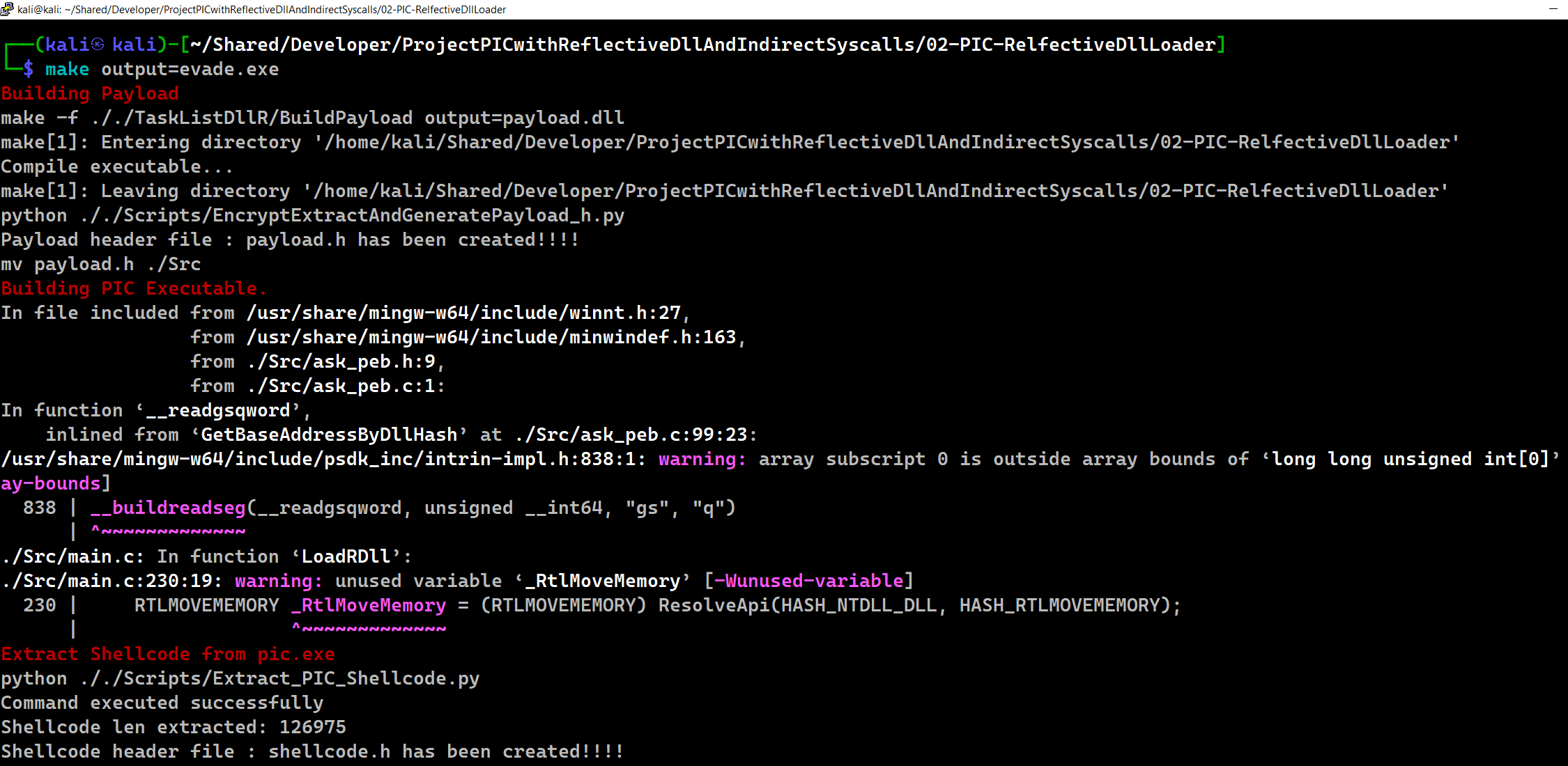 Offensive Development and Tradecraft slide 2